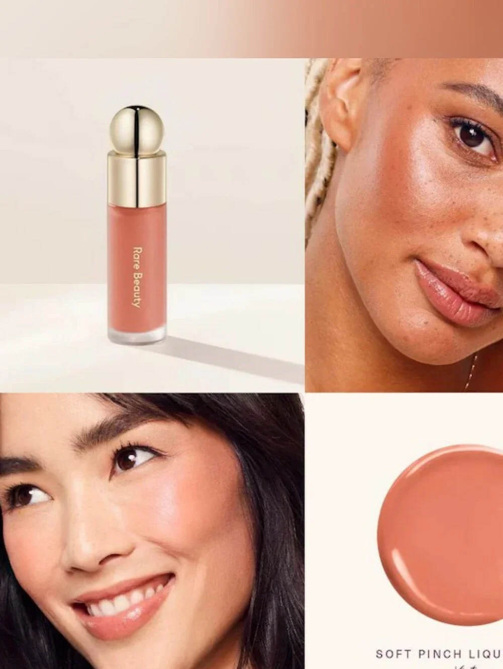 🌻Face Need🌻BNIB Rare Beauty Fullsize VIRTUE Soft Pinch Dewy Liquid Blush!$25Re